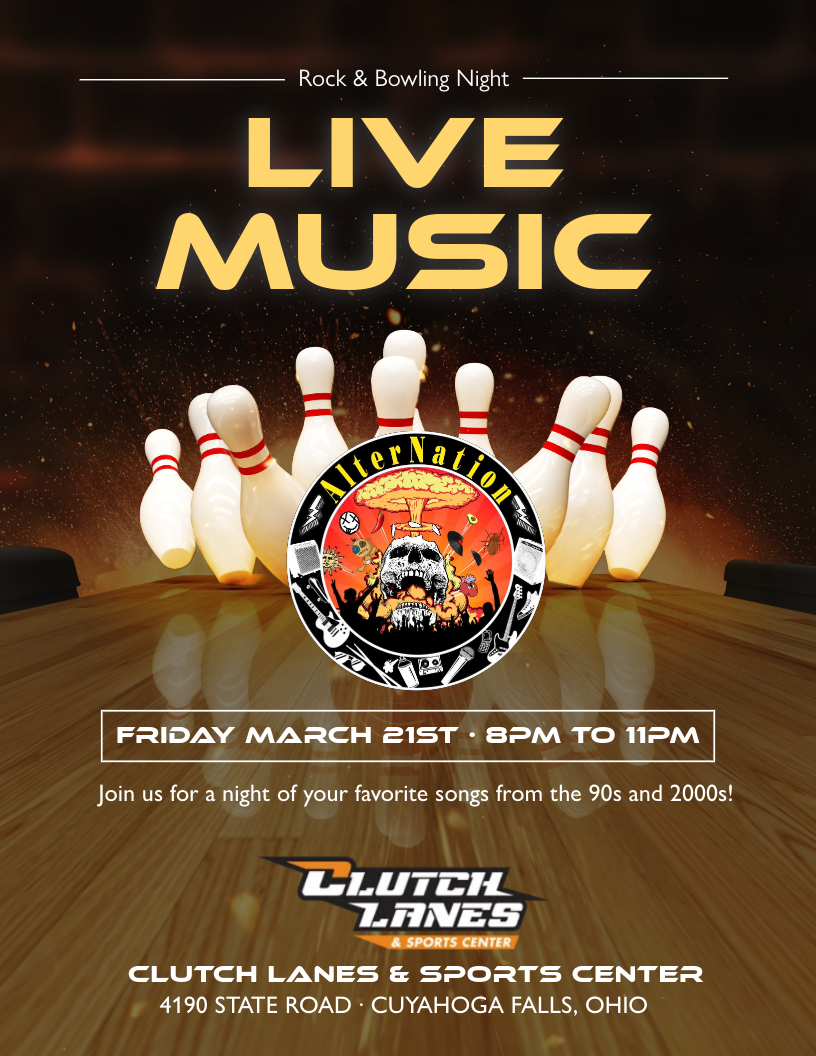 Clutch Lanes & Sports Center, Cuyahoga Falls,&nbsp;Ohio