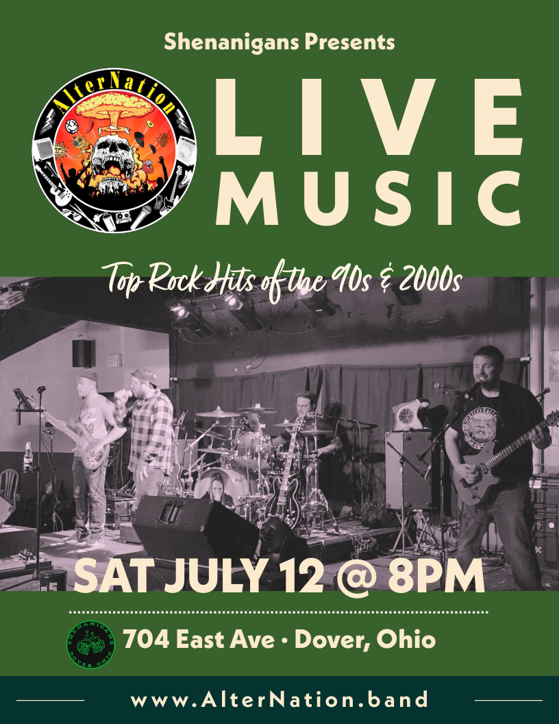 Shenanigans, Dover, Ohio