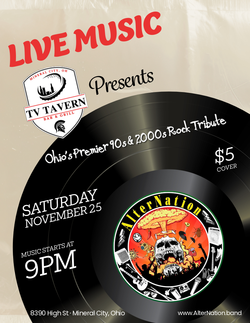 TV tavern, Mineral City,&nbsp;Ohio